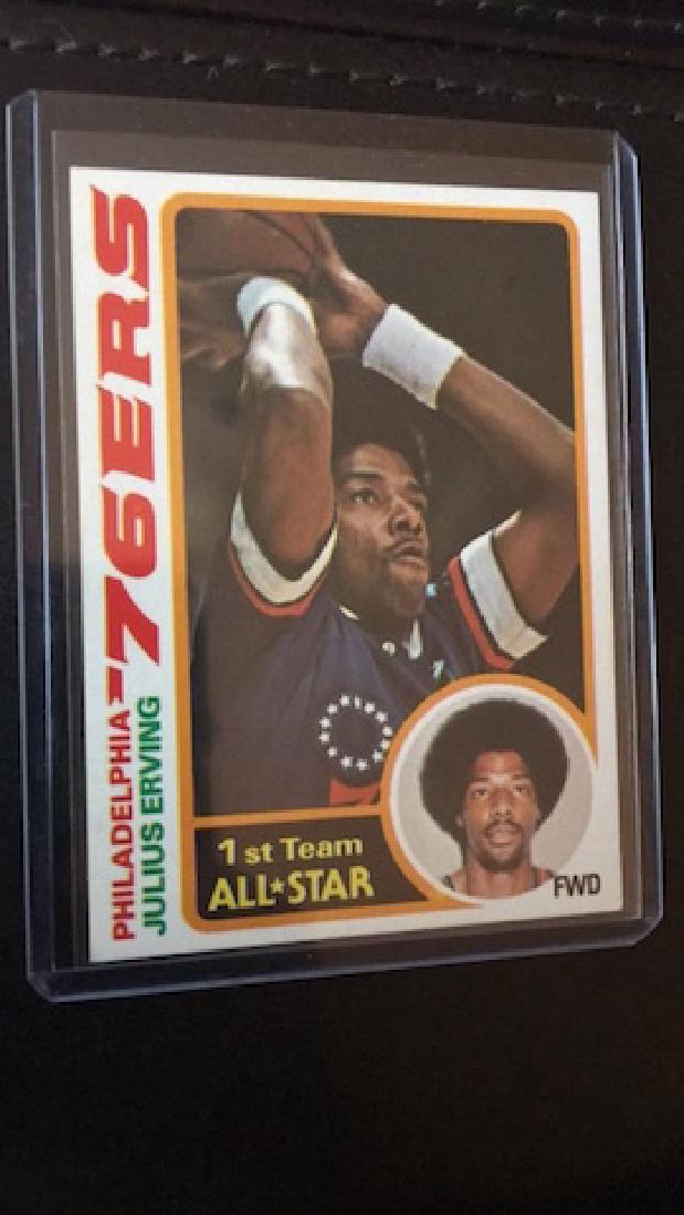 Julius Erving 1978 Topps #130 (1 of 2)