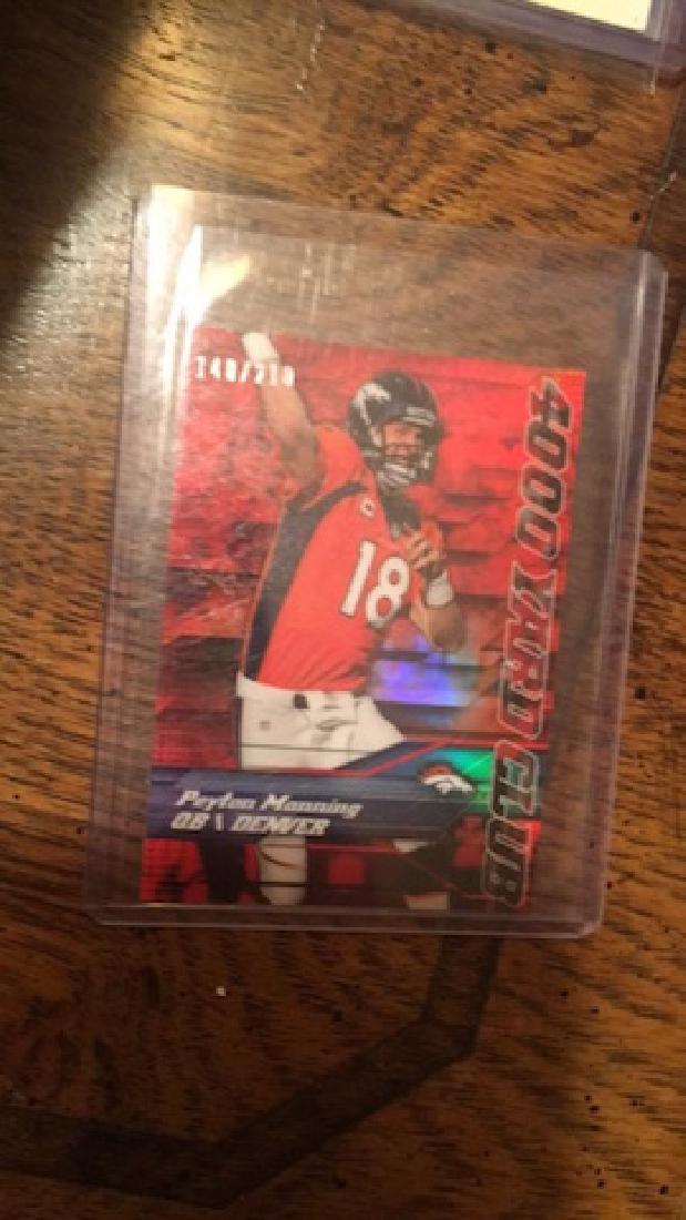 Peyton Manning Topps chrome mini sp /210 (1 of 1)