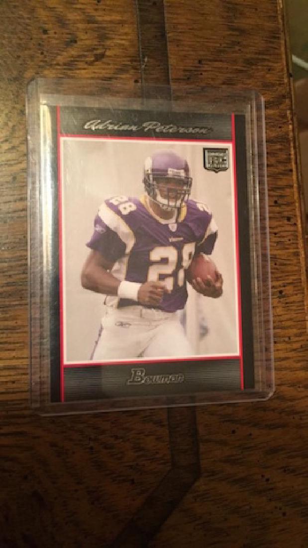 Adrian Peterson bowman RC (1 of 1)