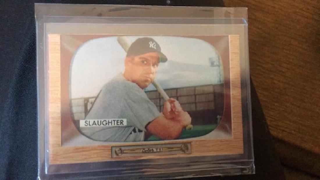 Enos Slaughter 1955 Bowman Nice Card (1 of 2)