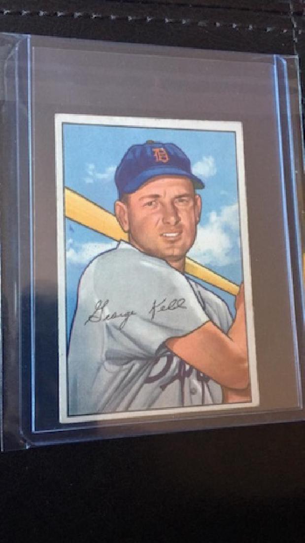George Kell 1952 Bowman nice shape (1 of 2)