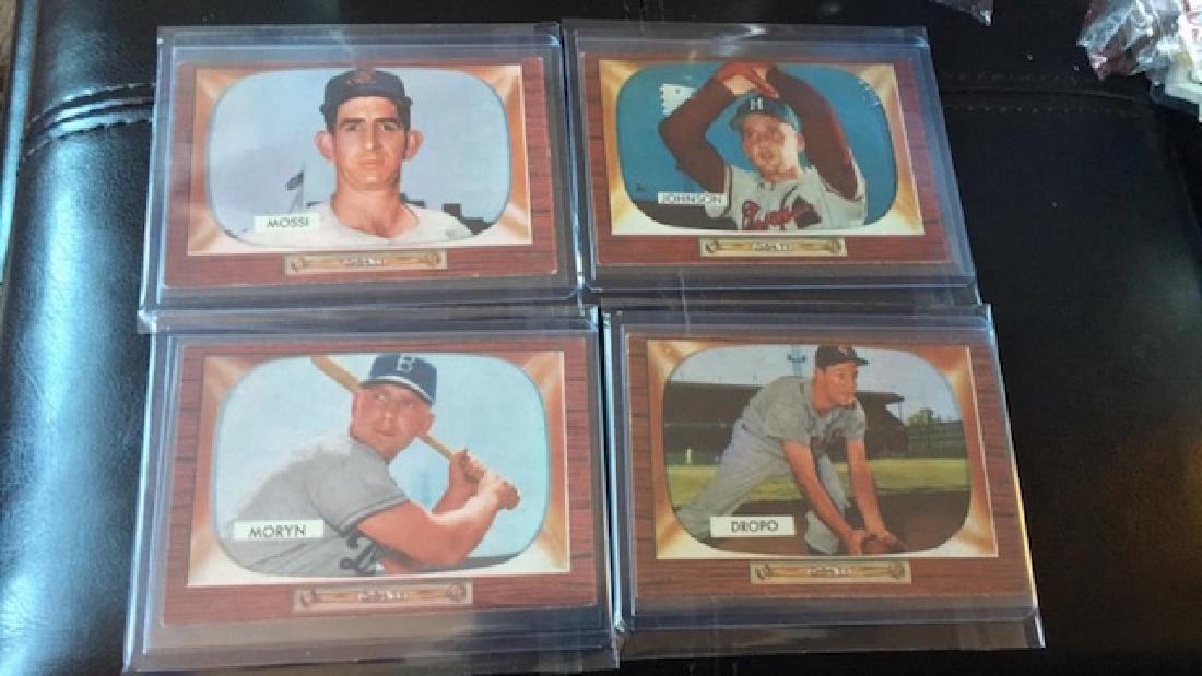 1955 Bowman lot of 4 cards: Moryn, Mossi, (1 of 4)