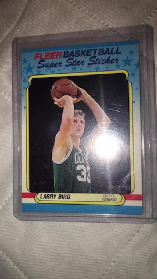 Larry Bird 1988 fleer (1 of 2)