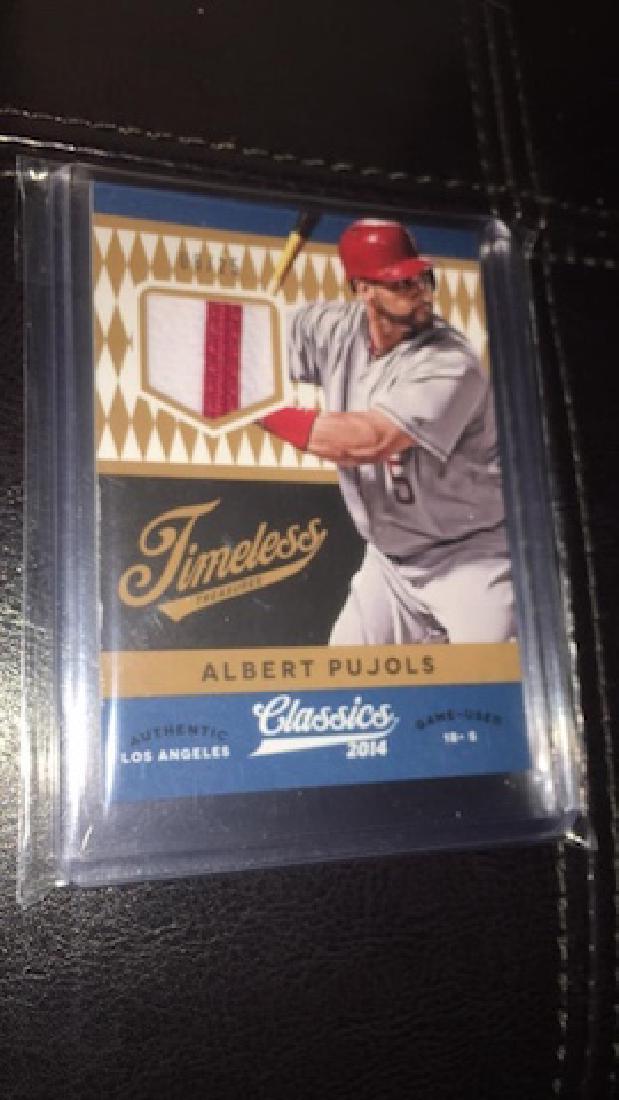 Albert Pujols 2014 classics patch sick SP /25 (1 of 3)