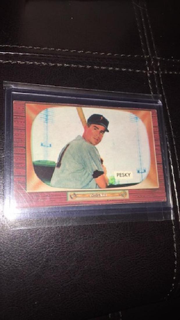 Johnny Pesky 1955 Bowman (1 of 2)