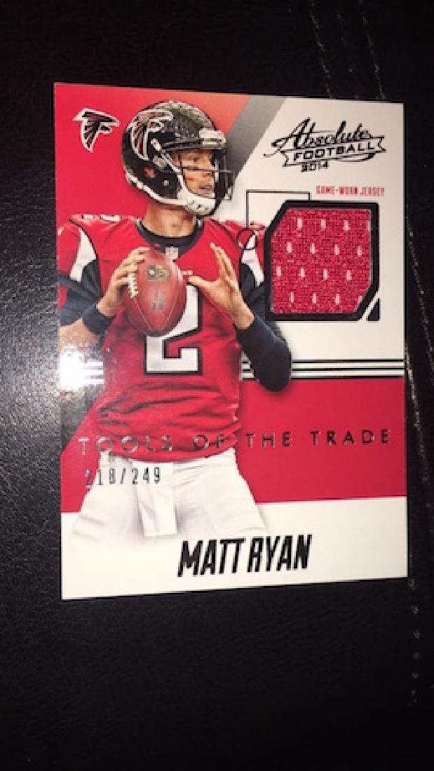 Matt Ryan absolute jersey card (1 of 1)