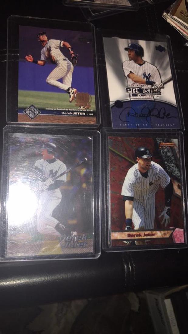 Derek Jeter 4 card baseball card lot (1 of 5)
