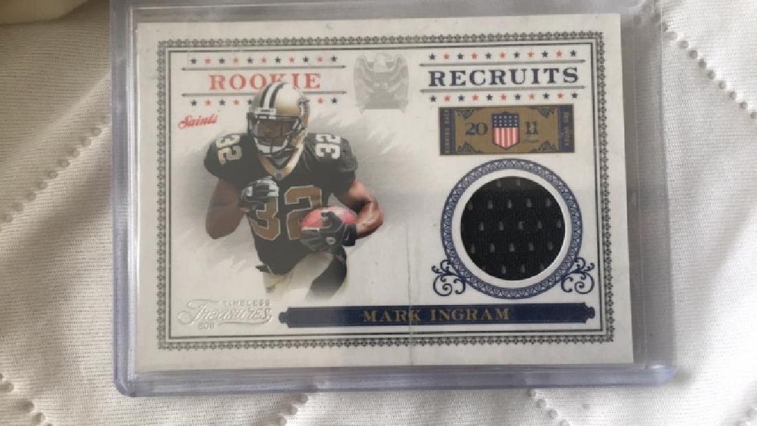 Mark Ingram timeless treasures RC jersey card (1 of 2)