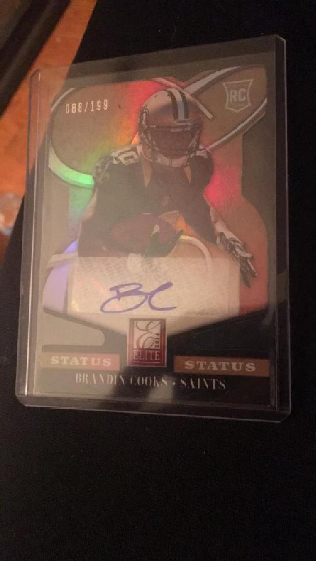 Brandin Cooks 2014 elite die cut auto SP /199 (1 of 1)