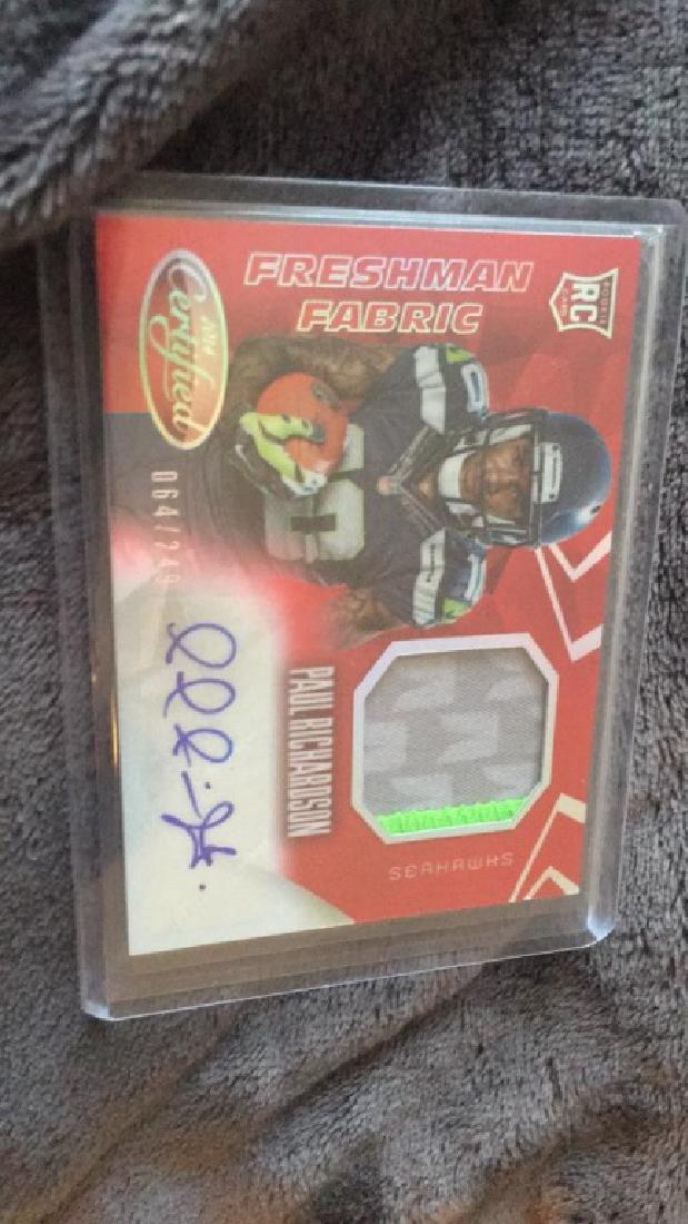 Paul Richardson 2014 certified patch auto /249 (1 of 3)