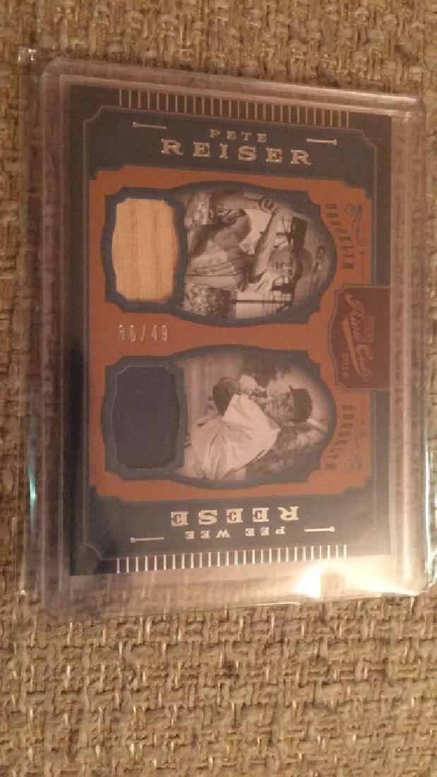 Pee wee Reese Pete Riser 2016 prime cuts dual bat (1 of 3)