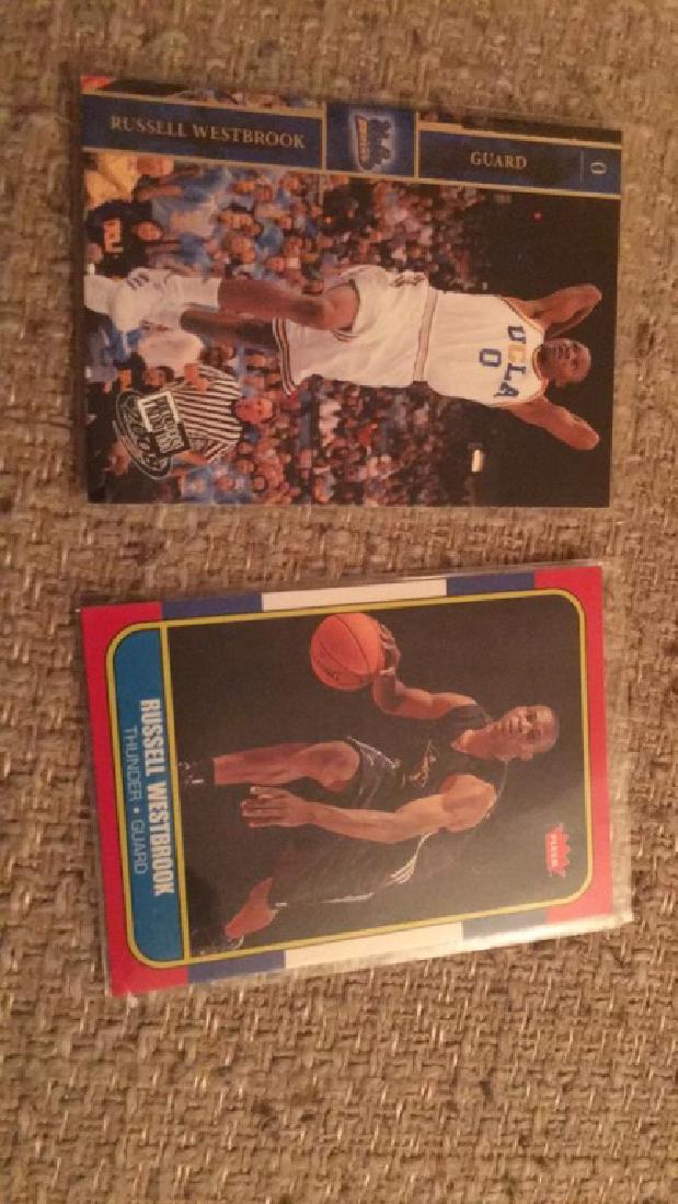 Russell Westbrook to card rookie lot fleer and (1 of 1)