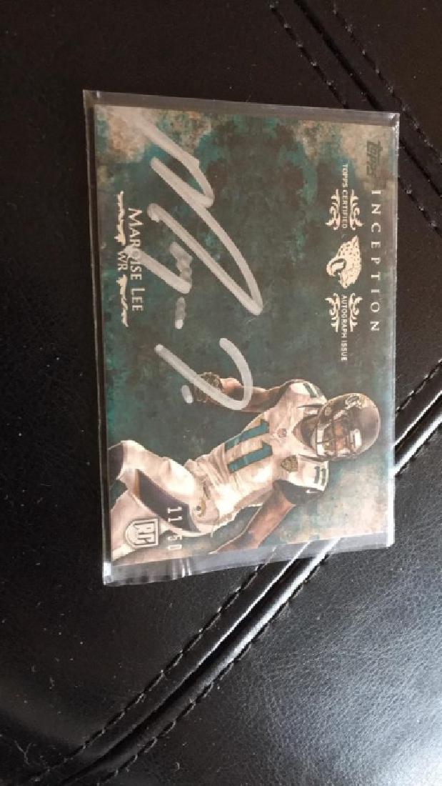Marqise Lee 2014 inception auto /50 (1 of 1)