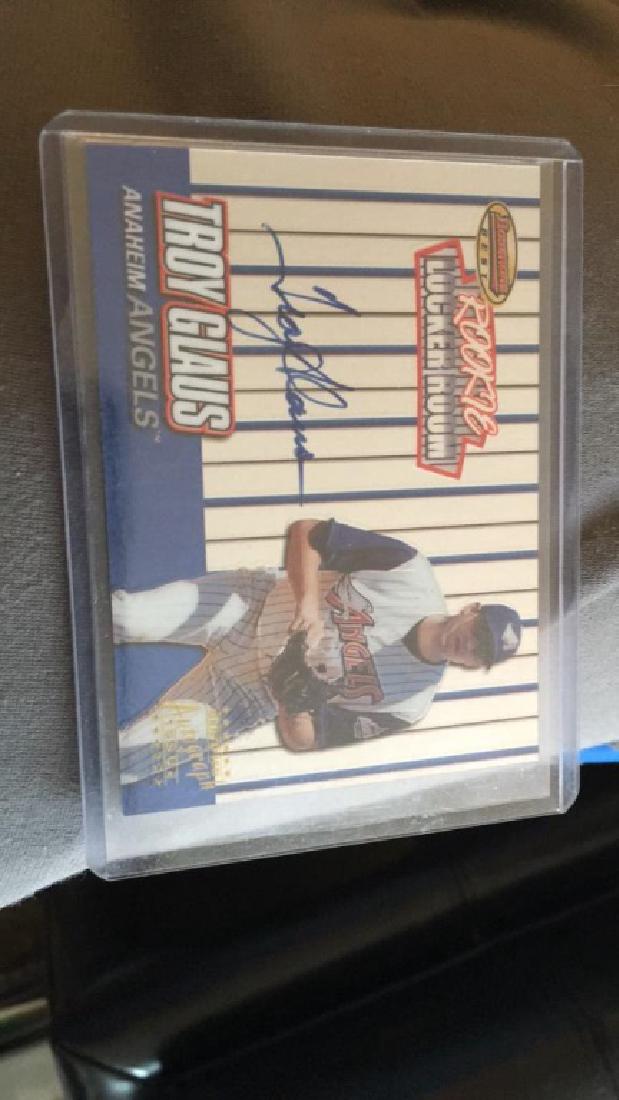 Troy Glaus 1999 Bowman's Best auto (1 of 1)