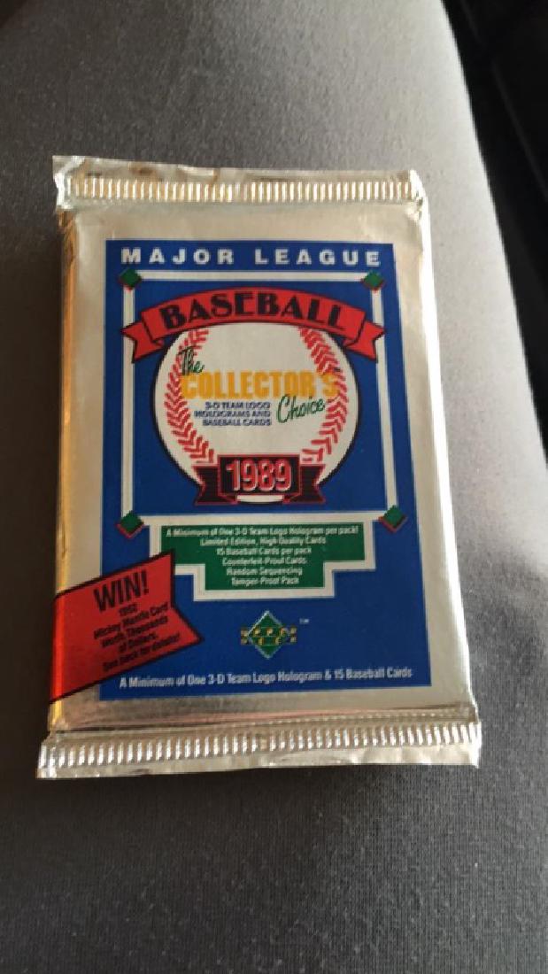 1989 Upper deck unopened pack possible Griffey RC (1 of 1)
