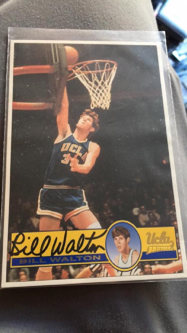 Bill Walton UCLA certified autograph: Bill Walton UCLA certified autograph
