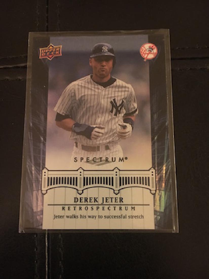 2008 Derek Jeter Upper Deck Spectrum card (1 of 2)