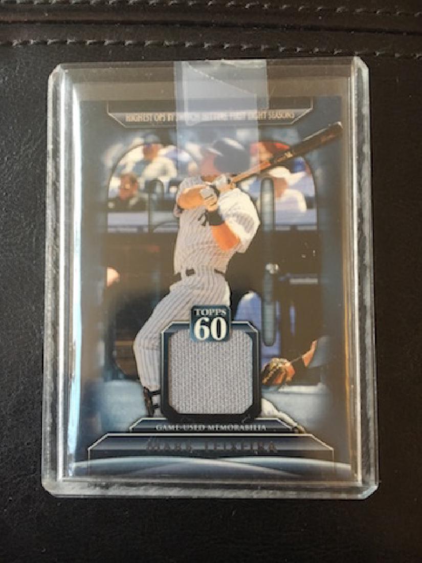 Mark Teixeira Topps Jersey Insert card (1 of 2)