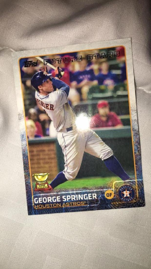 George springer 2015 Topps future star (1 of 1)