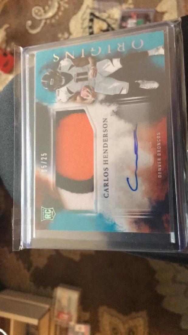 Carlos Henderson 2017 origins sick patch auto (1 of 1)