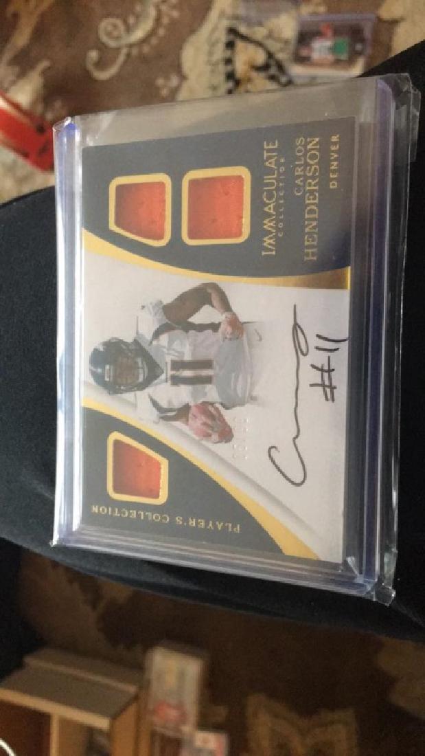 Carlos Henderson 2017 immaculate triple patch (1 of 2)