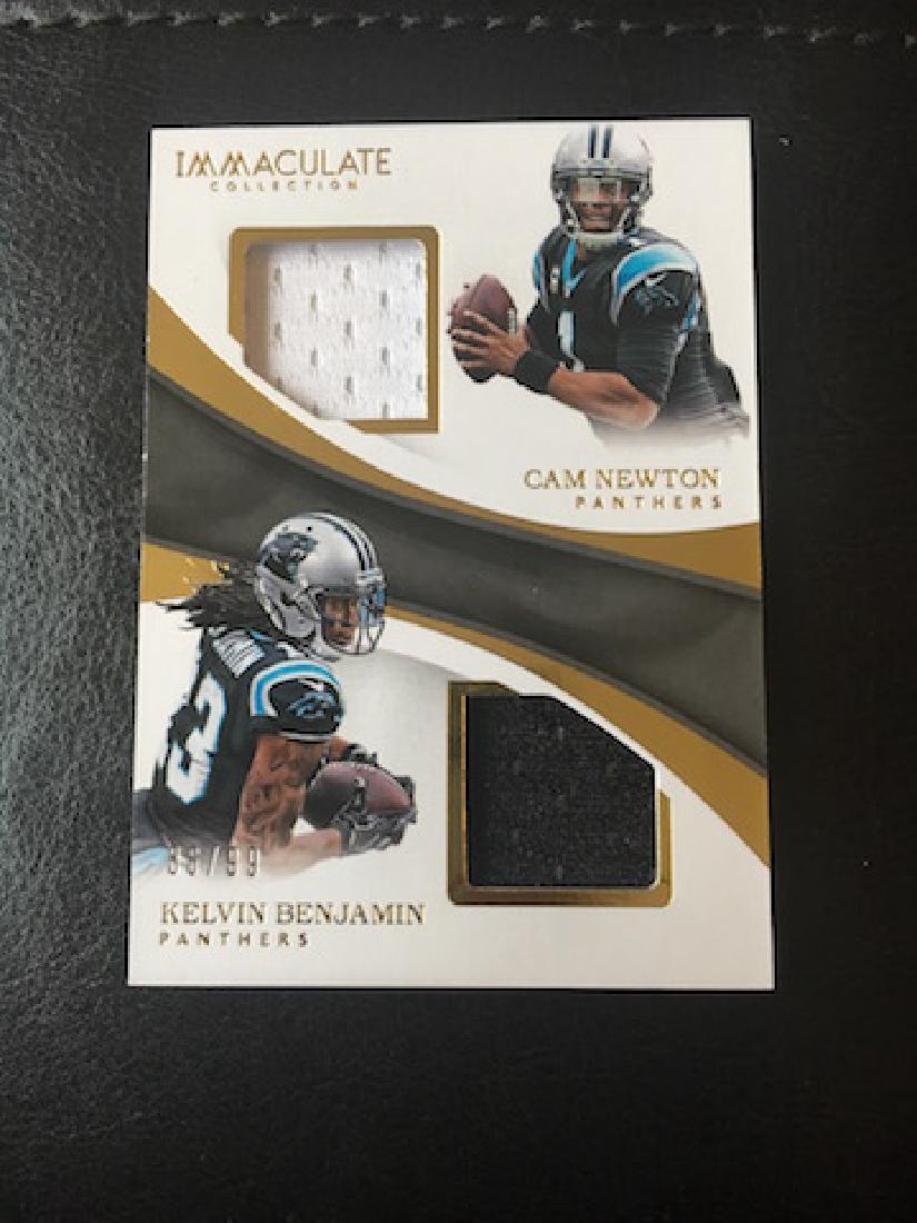 Newton and Benjamin Panini jersey insert /99 (1 of 1)