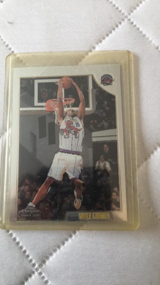 Vince Carter 1998 Topps chrome RC (1 of 2)
