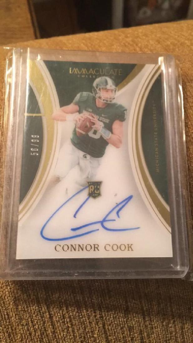 Connor Cook immaculate auto SP /99 (1 of 3)