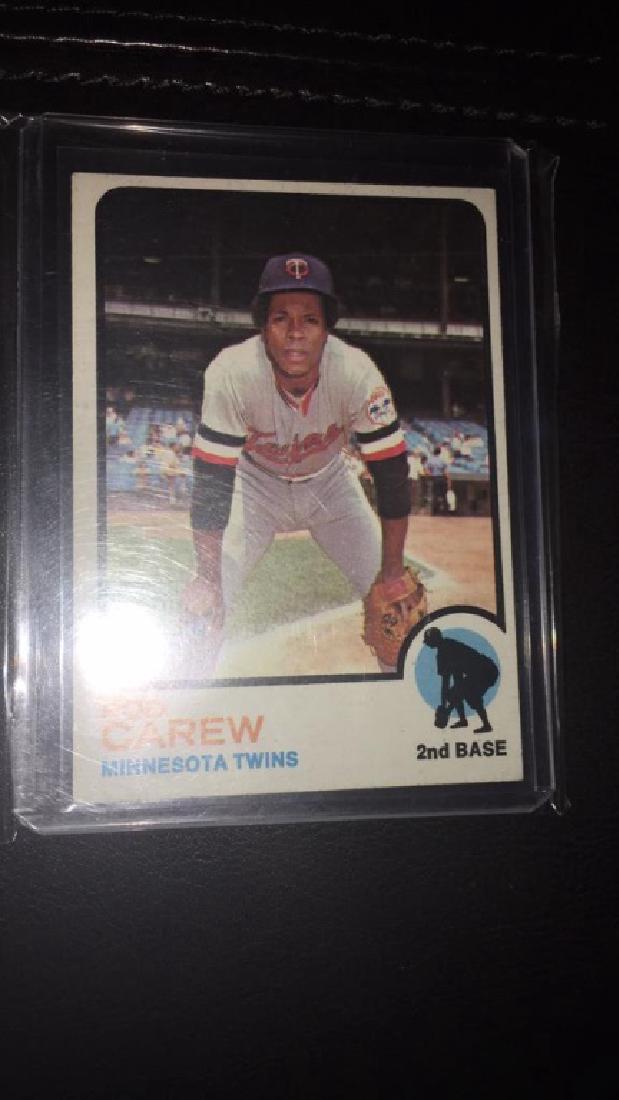 Rod Carew 1973 Topps (1 of 2)