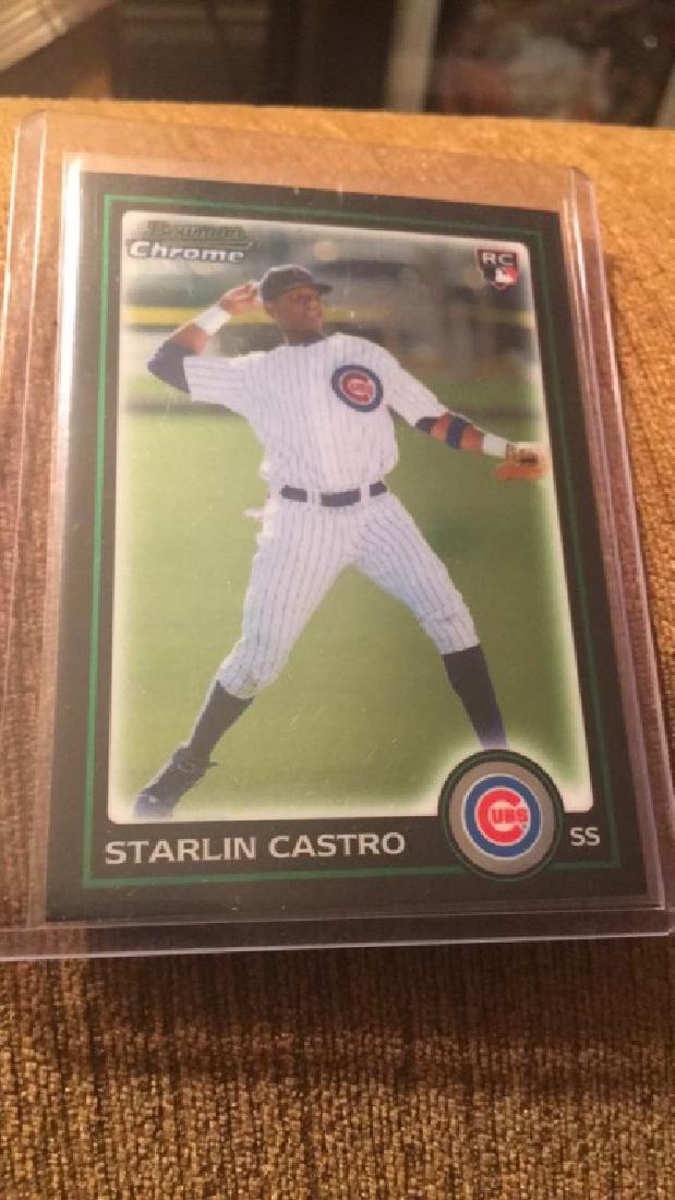 Starlin Castro bowman chrome RC (1 of 2)