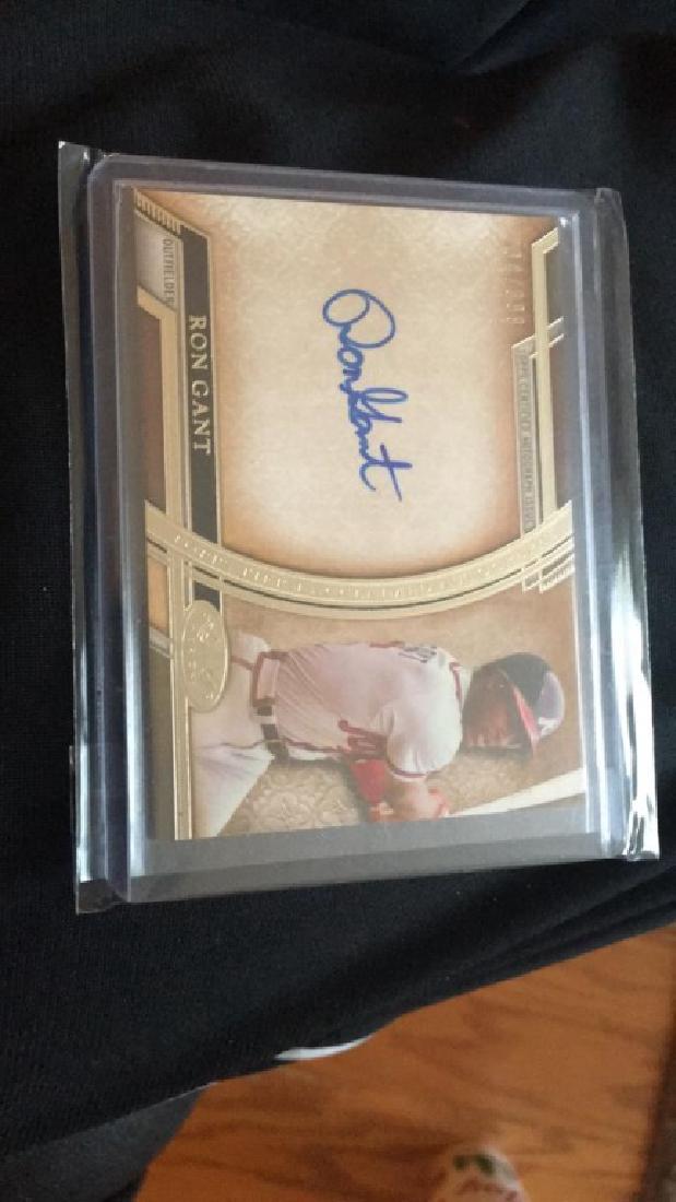 Ron Gant tier one auto /399 (1 of 2)