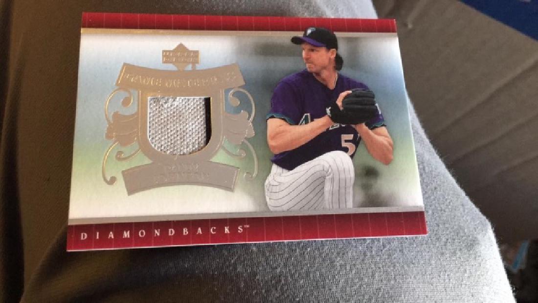 Randy Johnson game materials jersey (1 of 1)