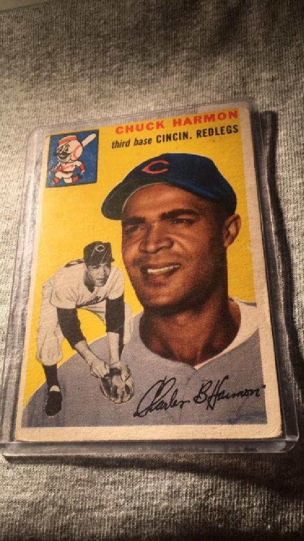1954 Topps Chuck Harmon (1 of 2)
