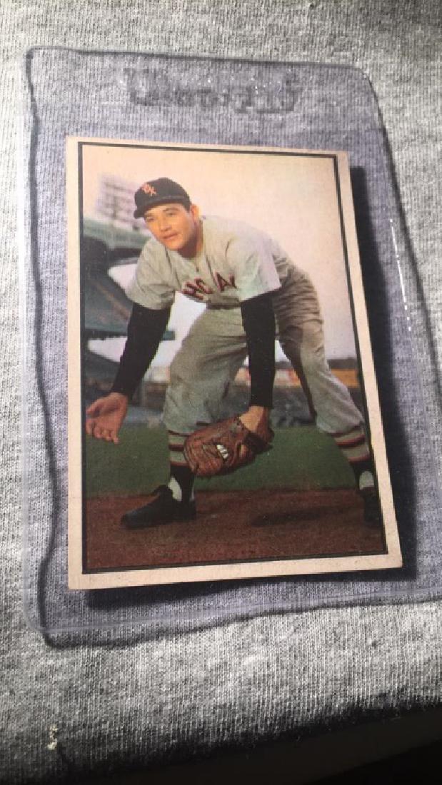 Chico Carrasquel 1953 bowman color: Chico Carrasquel 1953 bowman color