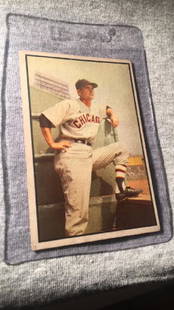 Paul Richards 1953 Bowman Color: Paul Richards 1953 Bowman Color