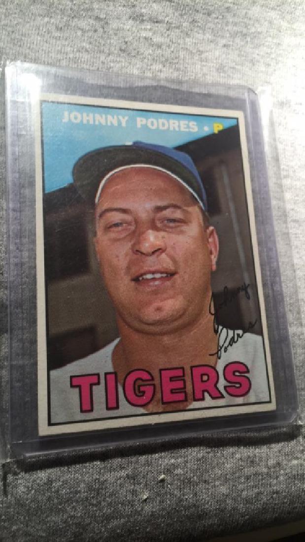 Johnny Podres 1967 Topps (1 of 2)