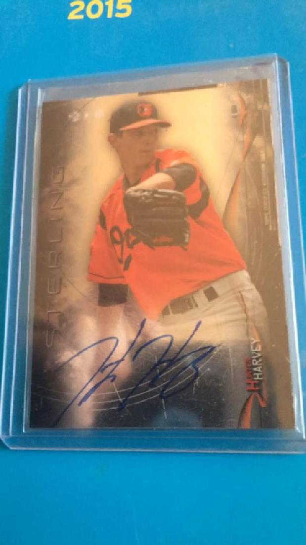 Hunter Harvey 2014 bowman Sterling auto RC (1 of 1)
