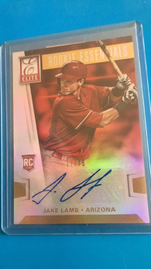 Jake Lamb 2015 elite auto RC /75 (1 of 2)
