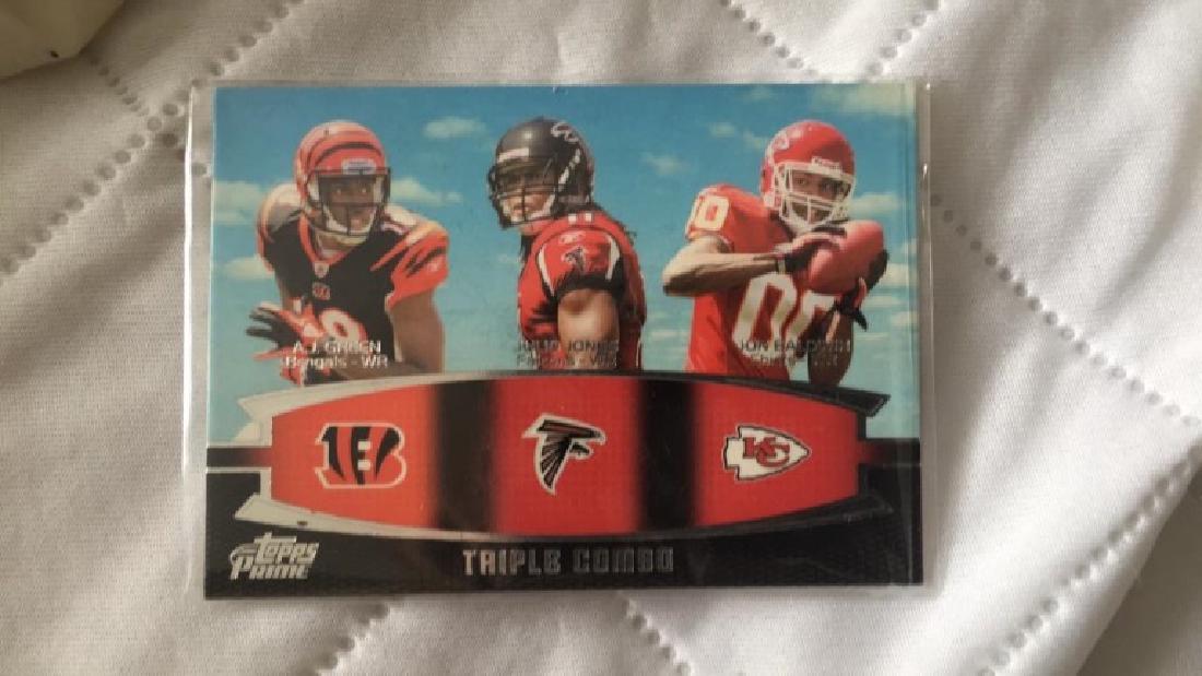 Julio Jones AJ Green triple Topps prime RC (1 of 2)