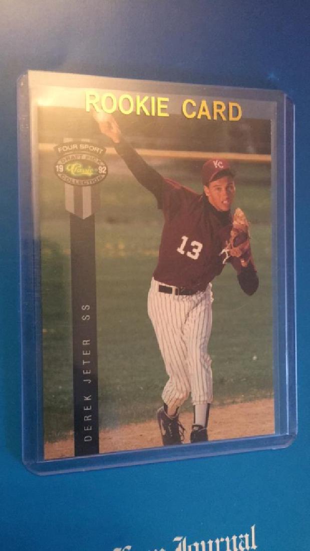 Derek Jeter 1992 classic four sport RC (1 of 2)
