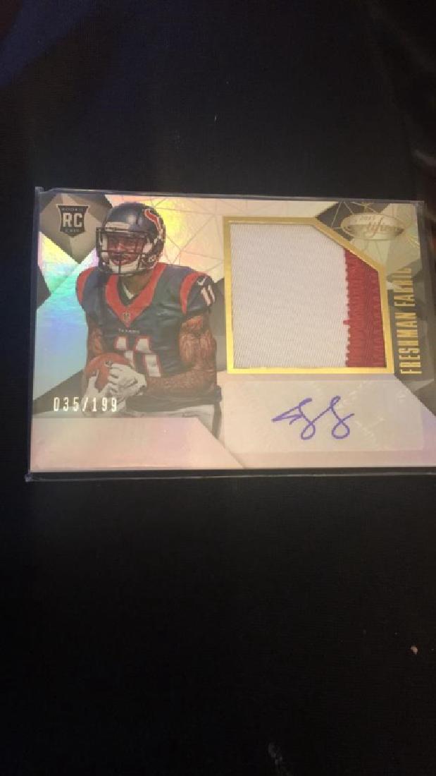 Jaelen Strong 2015 certified 2 color patch /199 (1 of 2)