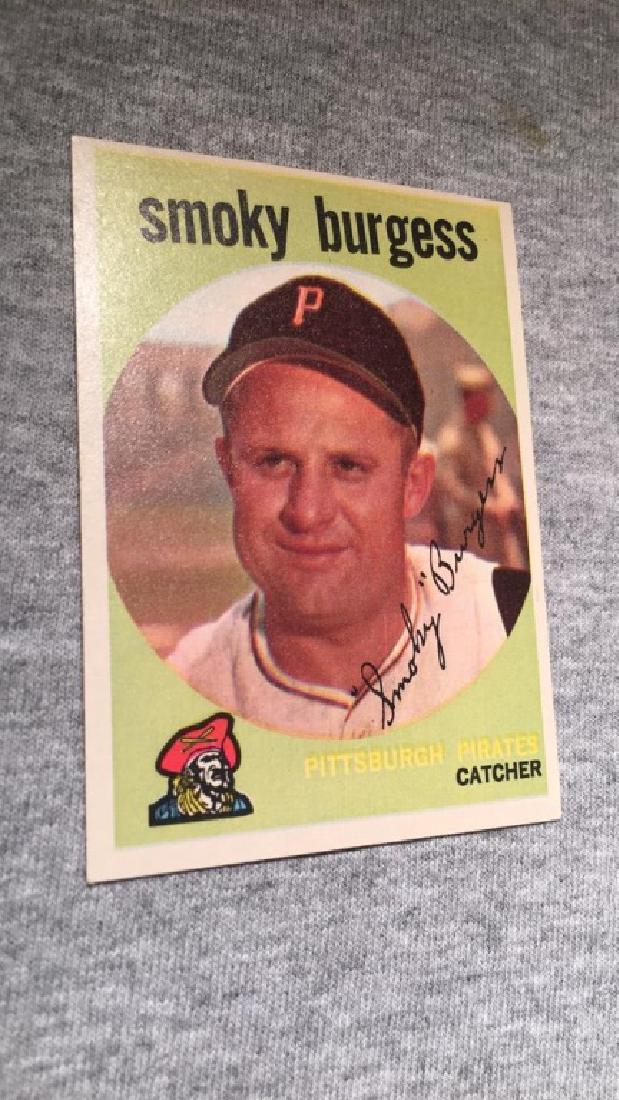 1959 Topps Smoky Burgess really nice shape (1 of 2)