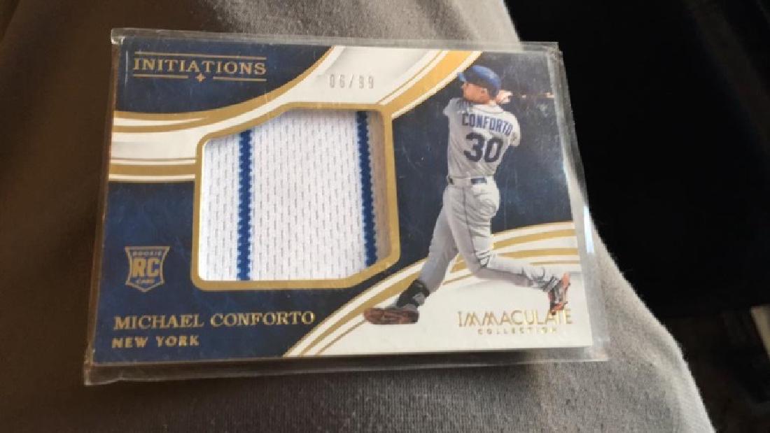 Michael Conforto Immaculate initiations patch /99 (1 of 2)