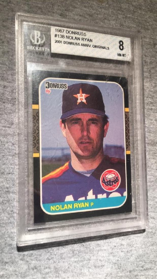 1987 Donruss Nolan Ryan 2001 Donruss anniv (1 of 2)