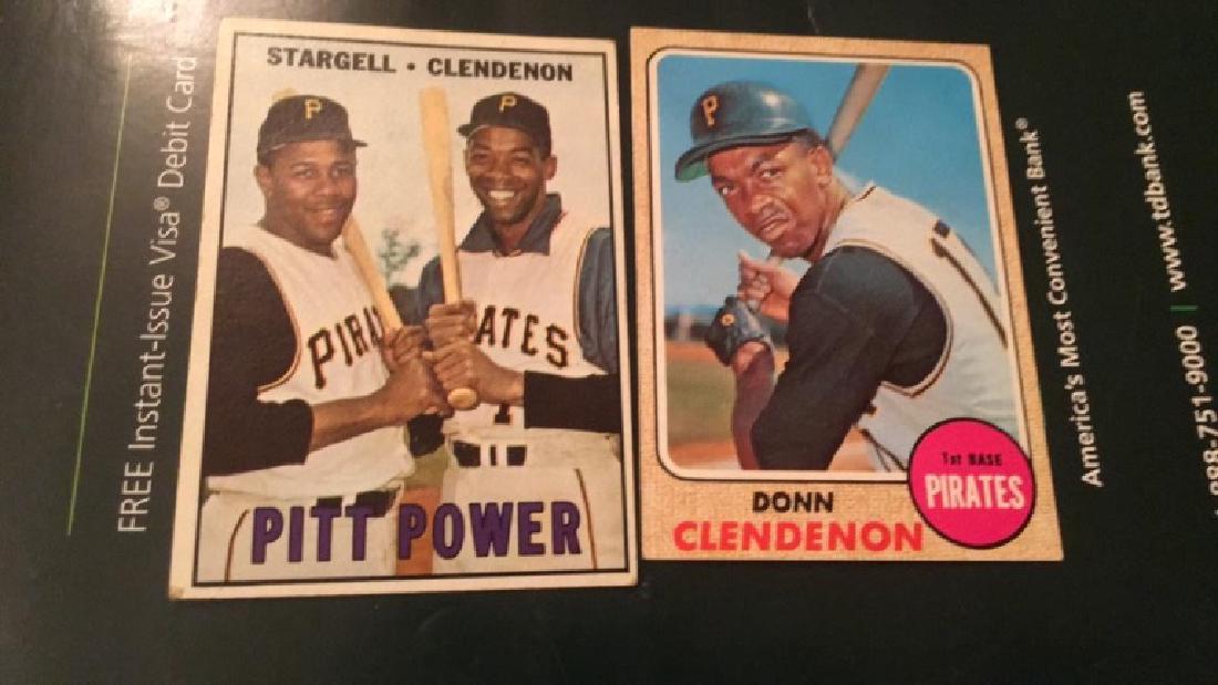 1967 Topps Willie Stargell and 1968 Donn (1 of 2)