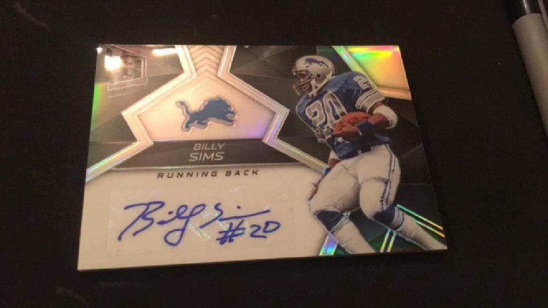 Billy Sims 2017 Spectra auto SP /99 (1 of 2)