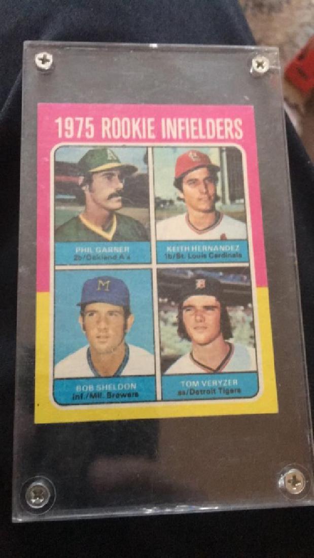 Keith Hernandez 1975 tops rookie with Phil garner (1 of 2)