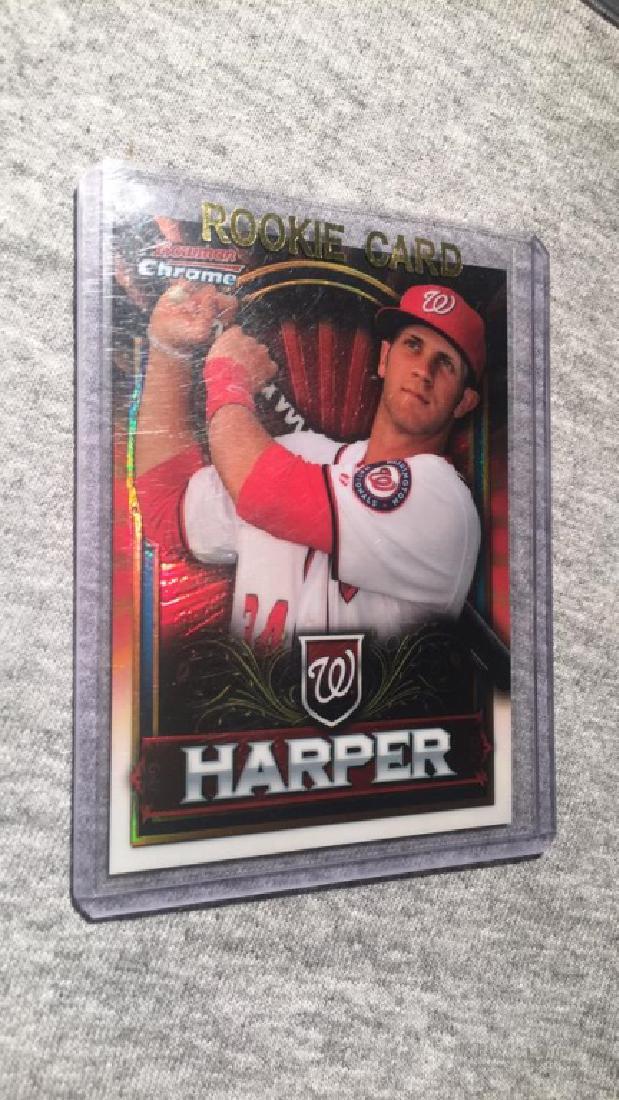 Bryce Harper 2011 Bowman Chrome RC (1 of 2)