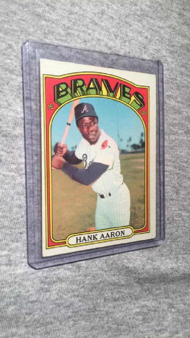 Hank Aaron 1972 Topps #299 (1 of 2)