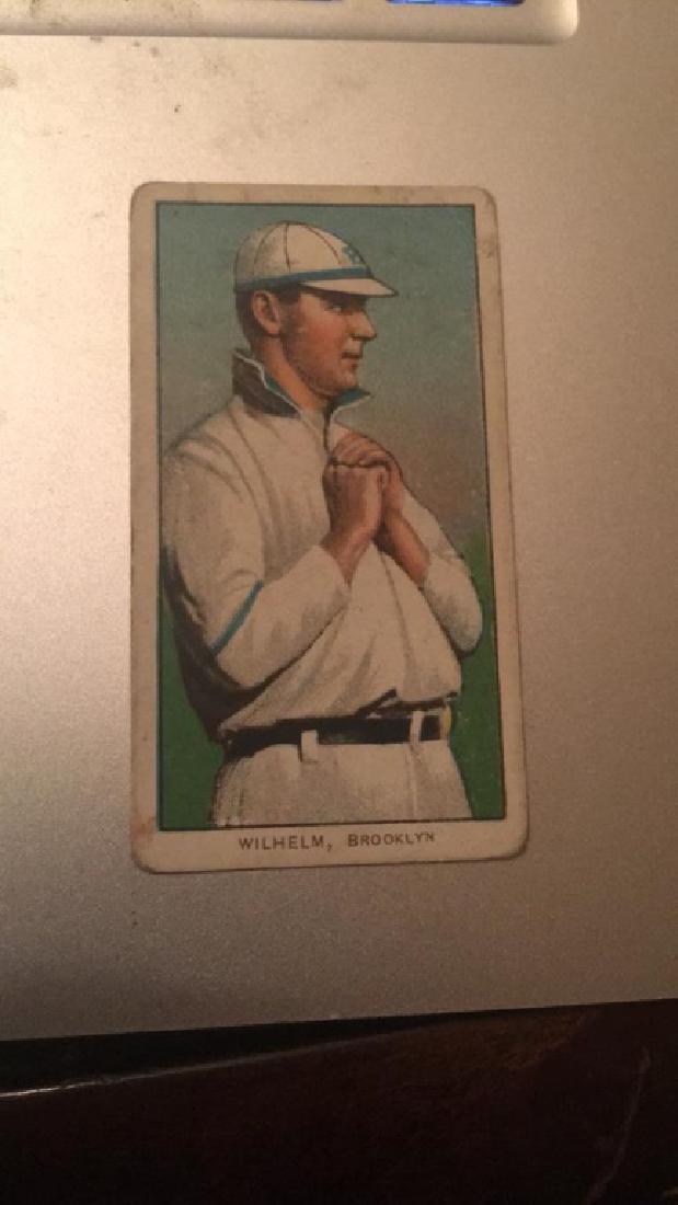 1909-11 T206 Kaiser Wilhelm hands at chest: 1909-11 T206 Kaiser Wilhelm hands at chest